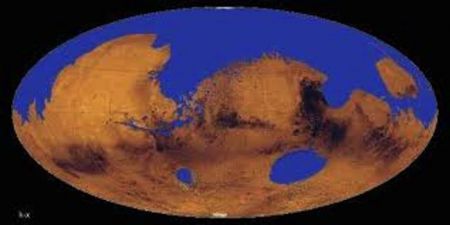 На Марсе существовал океан