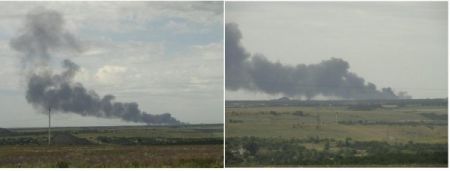 Над Торезом Донецкой области сбит самолет, возможно, пассажирский