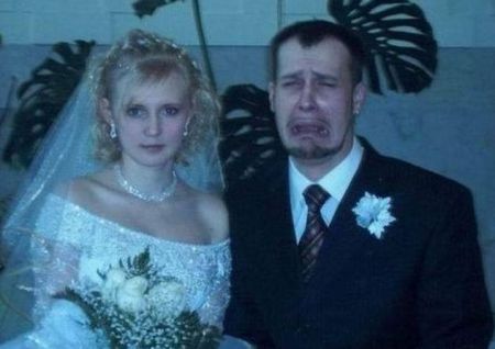 Беспощадные и бессмысленные свадебные фото