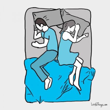Как совместные позы во сне описывают ваши отношения
