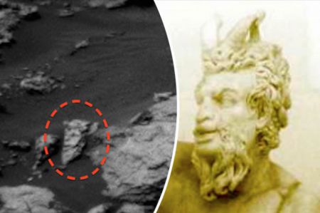 На Марсе нашли руины статуи древнегреческого бога