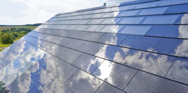 TESLA и SOLARCITY показали крыши из солнечных батарей