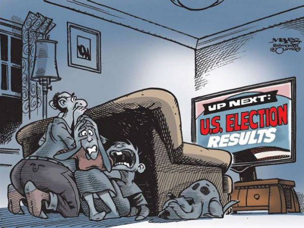Карикатуры на победу Трампа, над которыми смеётся весь мир!