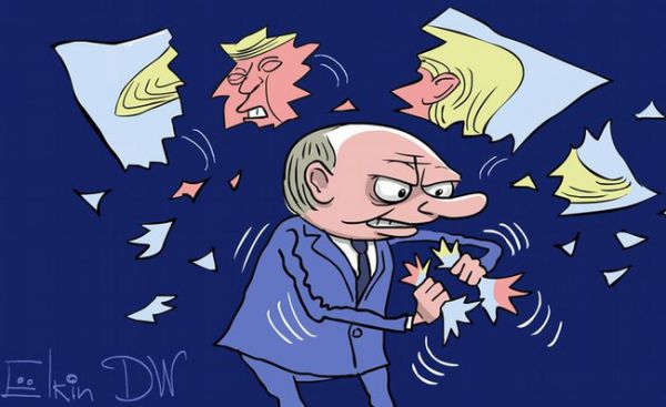 Карикатуры о Путине и санкциях