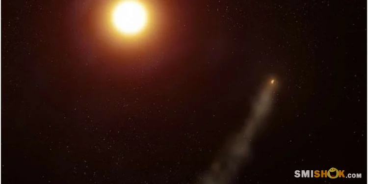 Таинственные открытия: Огромная планета с хвостом в полмиллиона километров обнаружена астрономами