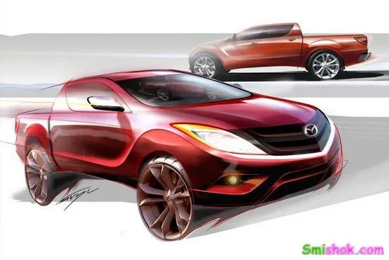 Mazda представить новий BT - 50 в Австралії Mazda представить новий BT - 50 в Австралії