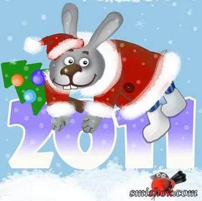 З НАСТУПАЮЧИМ НОВИМ 2011 РОКОМ!!! РОКОМ КРОЛИКА!!!
