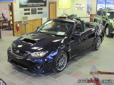 Impreza WRX STI перетворили на кабріолет