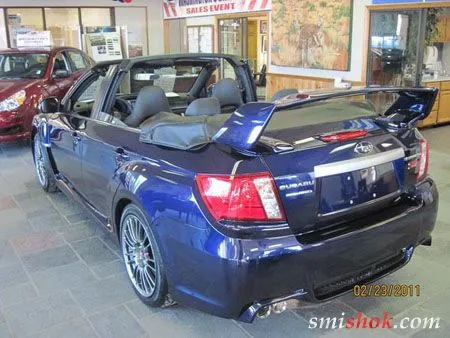 Impreza WRX STI перетворили на кабріолет Impreza WRX STI перетворили на кабріолет
