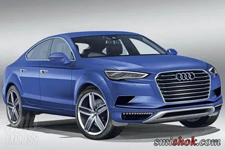 Audi Q6. Перші малюнки