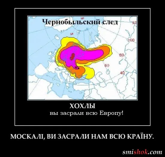 Москалі, ви засрали нам всю країну