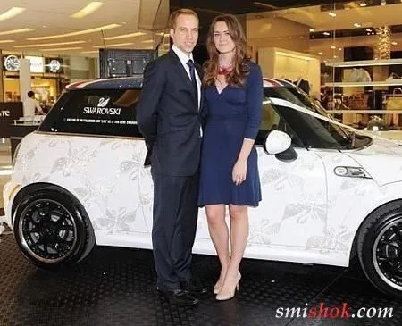 Випущений ексклюзивний Mini Cooper від Swarovski для королівської весілля