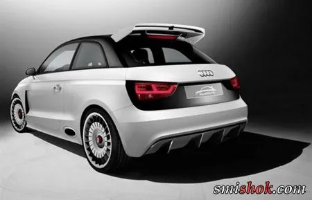 Audi A1 перетворили на 503-сильний снаряд Audi A1 перетворили на 503-сильний снаряд