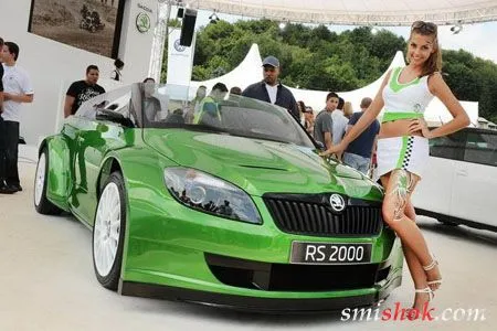 Skoda показала концептуальний кабріолет на базі Fabia Skoda показала концептуальний кабріолет на базі Fabia