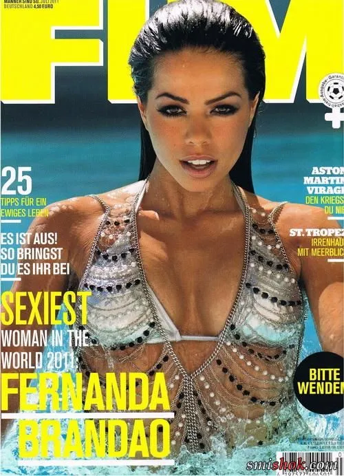 Фернанда Брандао в FHM Німеччина