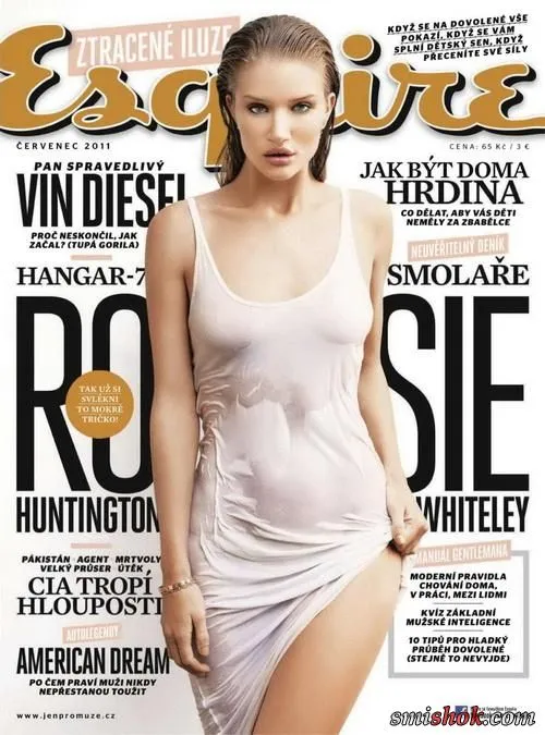 Рози Хантінгтон Уїтлі (Rosie Huntington Whiteley) в Esquire Чехії