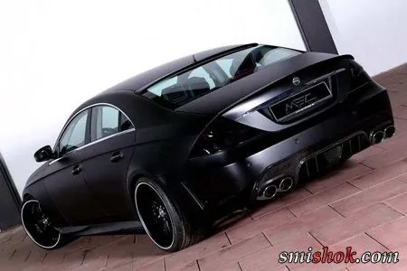 Чорний і злий: Mercedes CLS 500 в тюнинге MEC Design Чорний і злий: Mercedes CLS 500 в тюнинге MEC Design