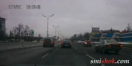 Новорічне ДТП на МКАД