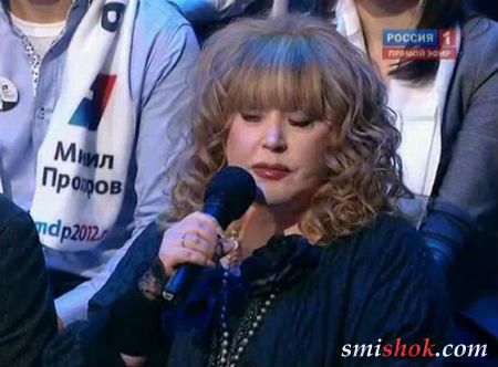 Жириновський образив Пугачову на передачі "Поєдинок"