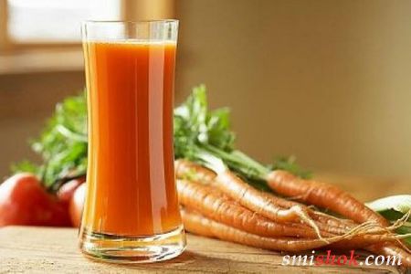 Морквяний сік найкращий порятунок від похмілля