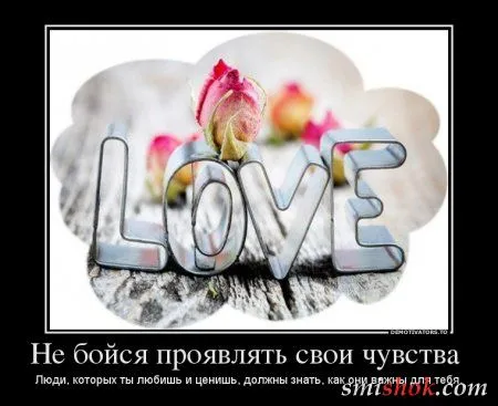 Демотиваторы на тему - Наши чувства