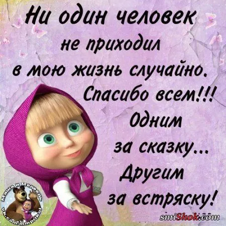 Прикольные фразы делают твою жизнь позитивней