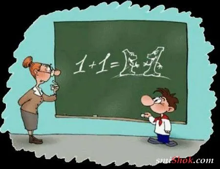 Карикатурки на тему-Современная школа