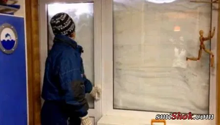 Выхожу я на балкон - там снега вагон
