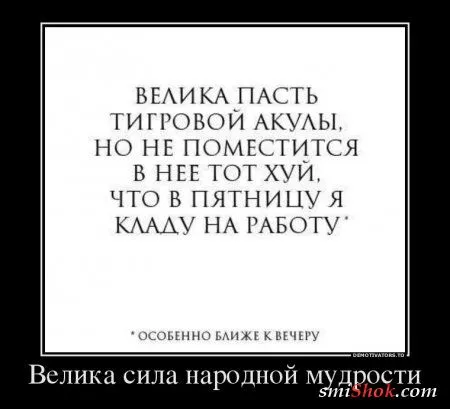 Подборка демотиваторов для вас