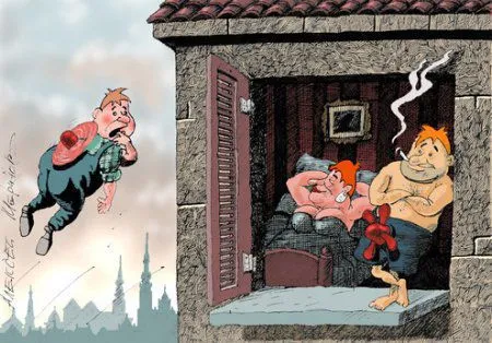 Пошлые карикатурки, просто веселая порция позитива