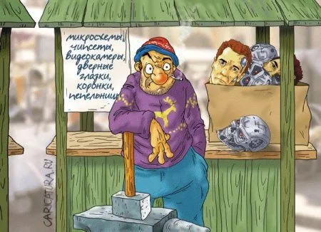 Карикатуры скучать не приходится