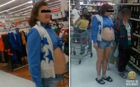 Забавные люди из Супермаркета