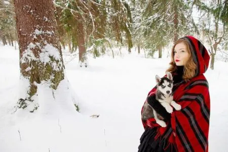 Фото подборка девушек с собаками