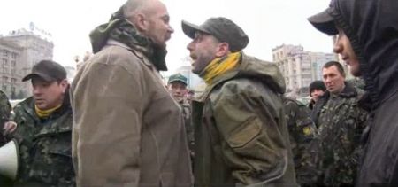 Разборки на Киевском майдане