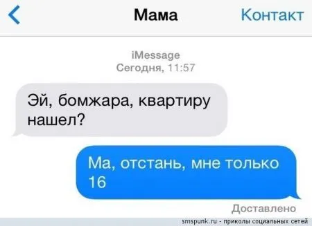 СМС- диалоги, это веселое чтиво