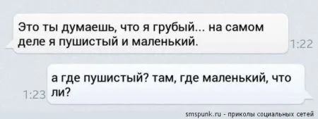 Забавные смс-диалоги