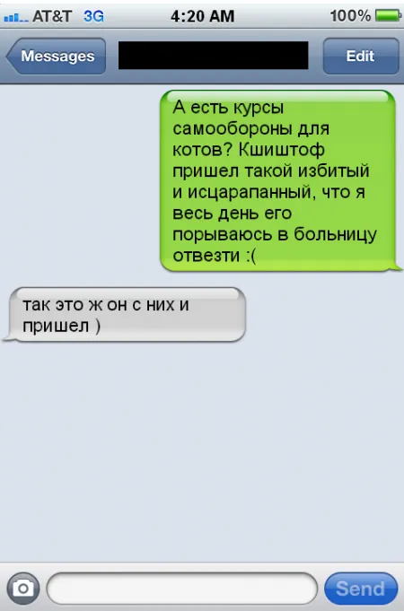 Забавные диалоги, переписки из рунета