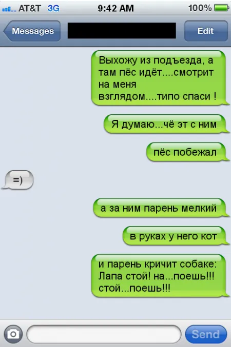 Забавные диалоги, переписки из рунета