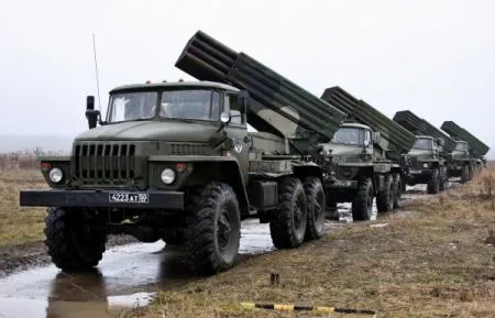 В Украину из России переправили 14 установок Град - погранслужба