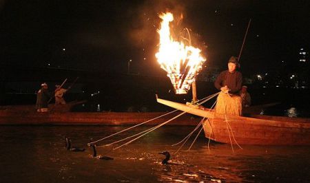 Укаи — древнее искусство рыбалки с помощью бакланов