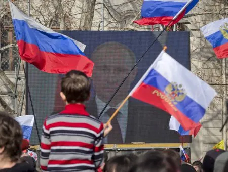 В России заметно выросли антизападные и антиукраинские настроения