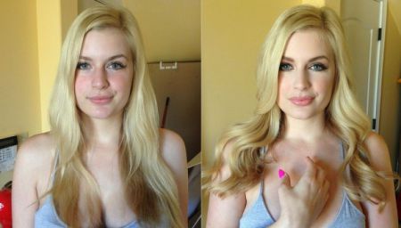 Модели и знаменитости, до и после макияжа