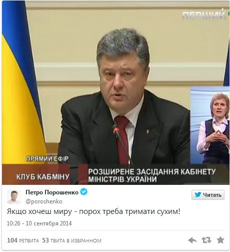 Порошенко поддерживает подготовку к партизанской войне и создание «линии Маннергейма»