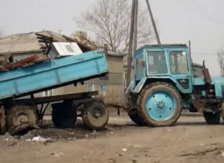 Трактористы хулиганят