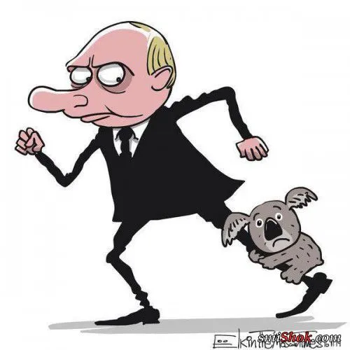 Путин с коалой "взорвал" интернет