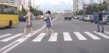 Неадекватные пешеходы