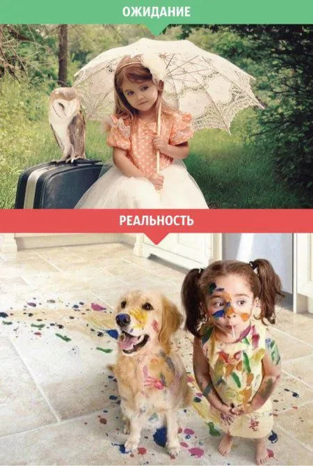 Ожидание vs реальность. Женщины и дети Ожидание vs реальность. Женщины и дети