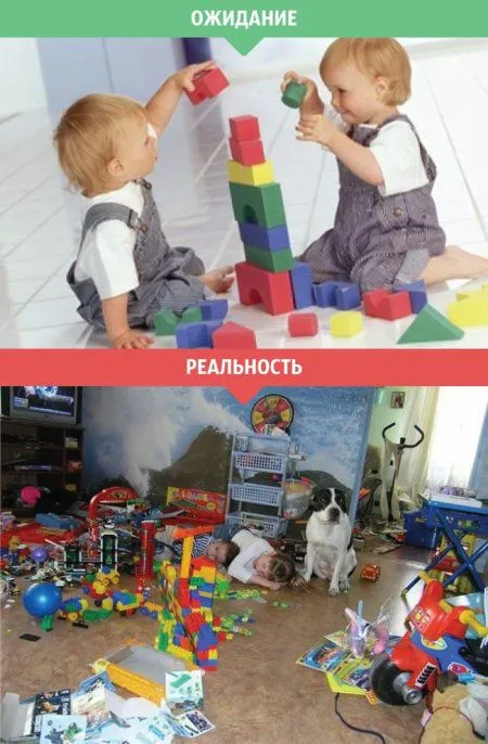 Ожидание vs реальность. Женщины и дети Ожидание vs реальность. Женщины и дети