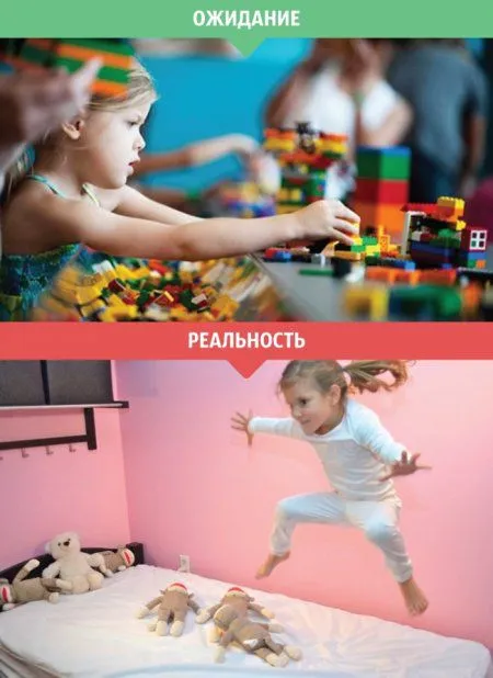 Ожидание vs реальность. Женщины и дети Ожидание vs реальность. Женщины и дети