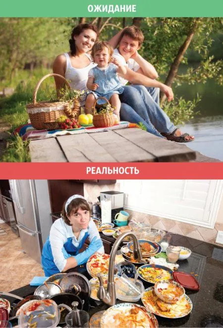 Ожидание vs реальность. Женщины и дети Ожидание vs реальность. Женщины и дети